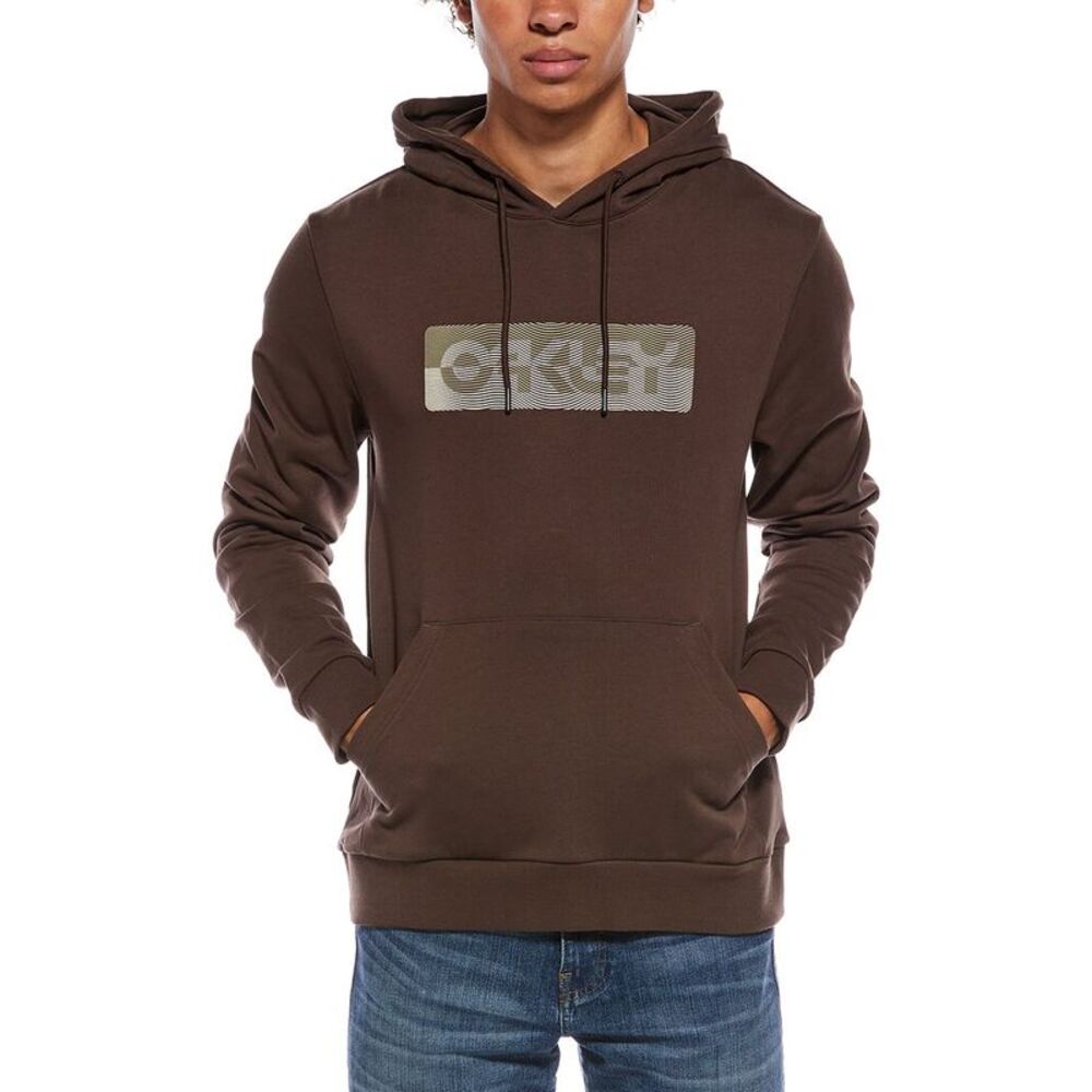 Oakley Mens  Duality Po Hoodie, Brown